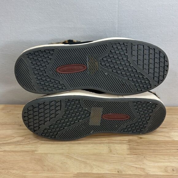 BareTraps Landon Clog Slipper Black/Leopard Faux Fur Trim Size 8.5 M- NIB - Picture 6 of 9